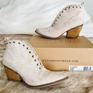 🌵women's alabama ankle bootie - ivory